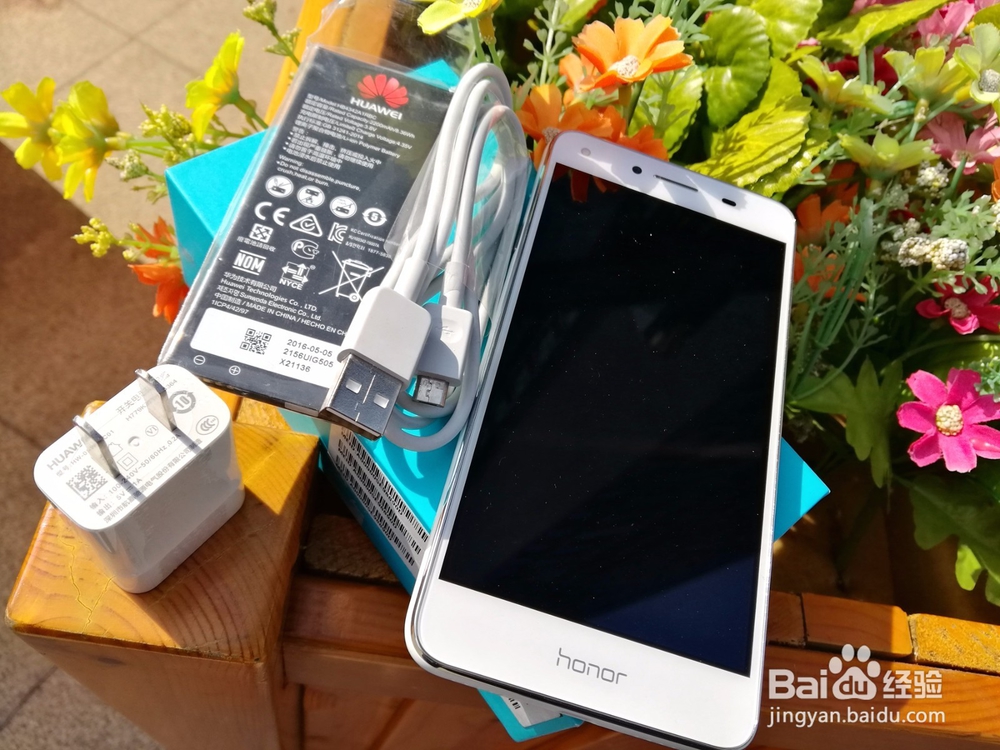 #首晒#荣耀畅玩5白色版开箱晒物