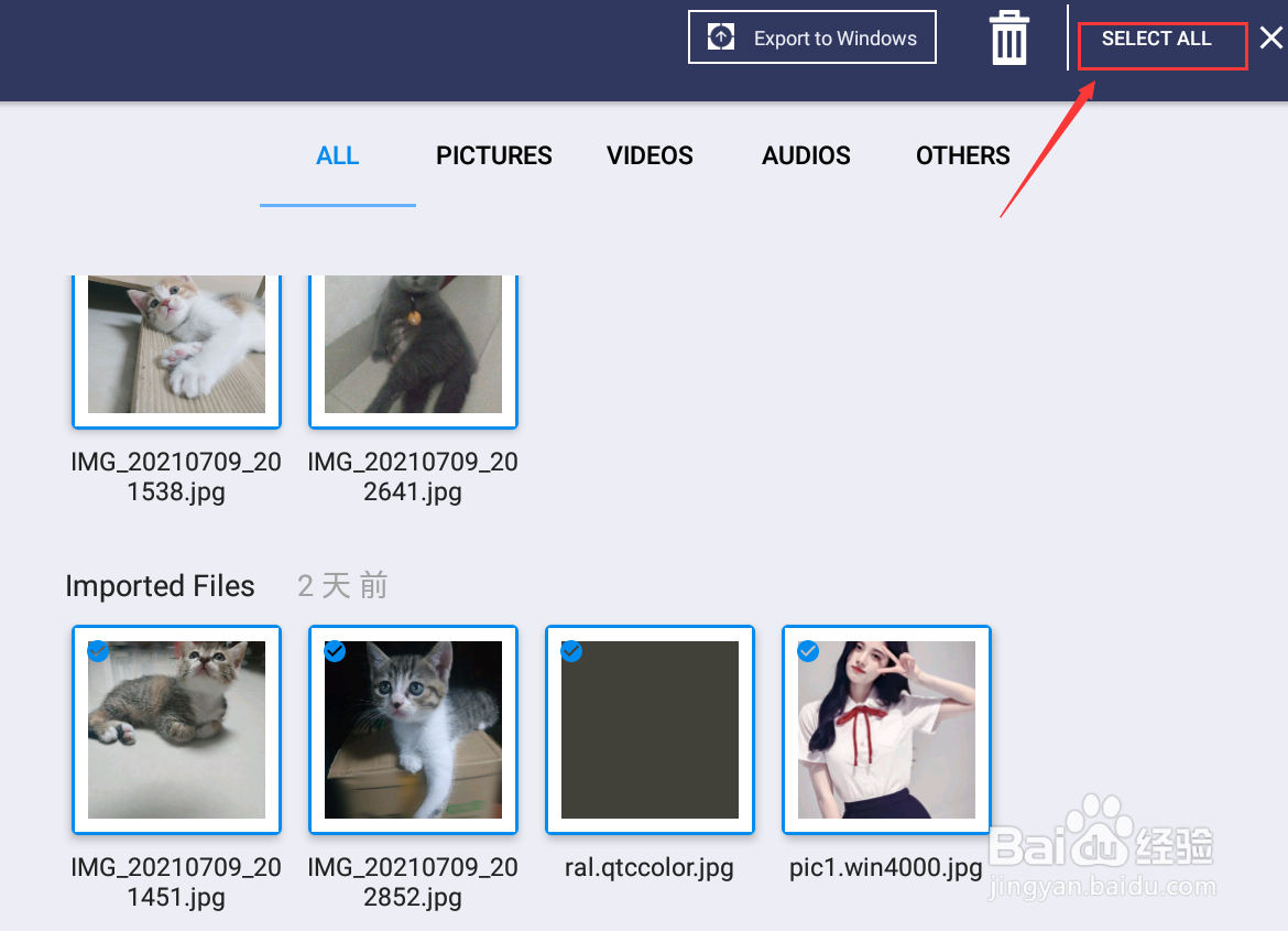 bluestacks模拟器如何将图片导出到电脑系统中？