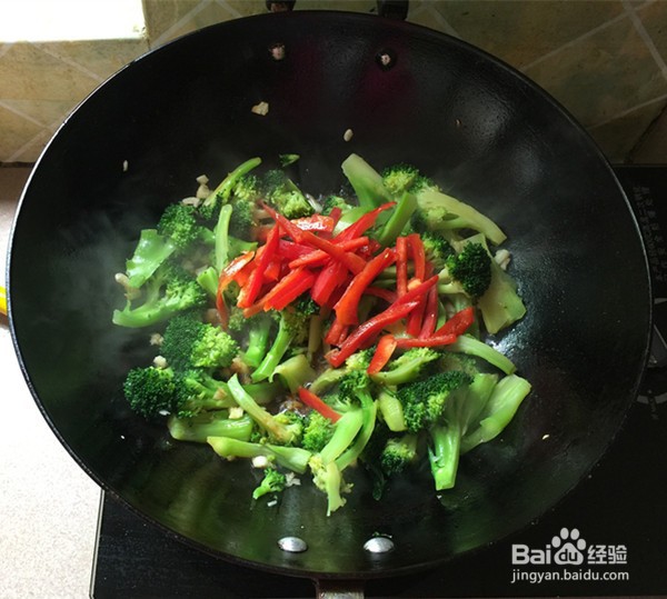 如何自制鸡蛋炒西兰花