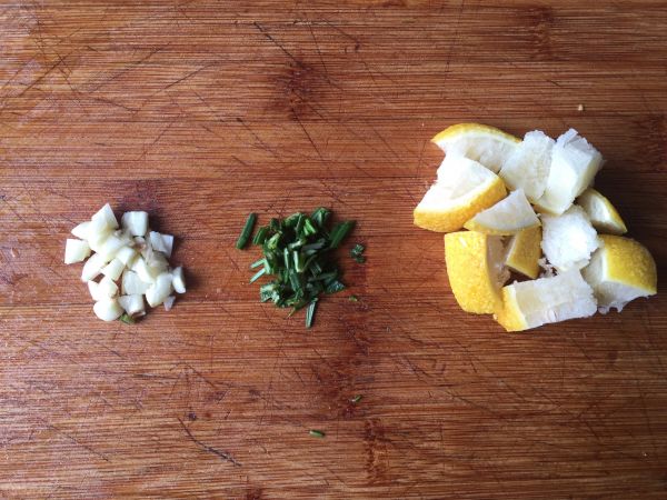 迷迭香柠檬烤虾