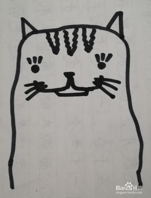 小猫的画法 小猫的简笔画