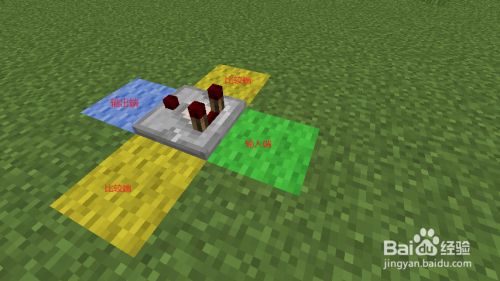 Minecraft红石比较器使用方法 百度经验
