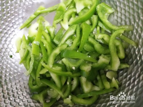 青椒炒小青菜的做法