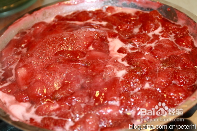 自制健康香甜的草莓酱(博首)