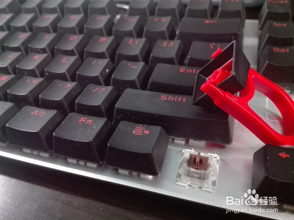 雷柏(Rapoo)V500合金板机械键盘茶轴开箱晒物