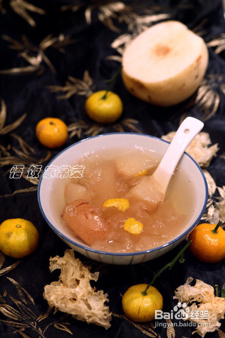 甜到嘴里，暖到心里——银耳莲子羹、银耳秋梨（银耳雪梨）羹