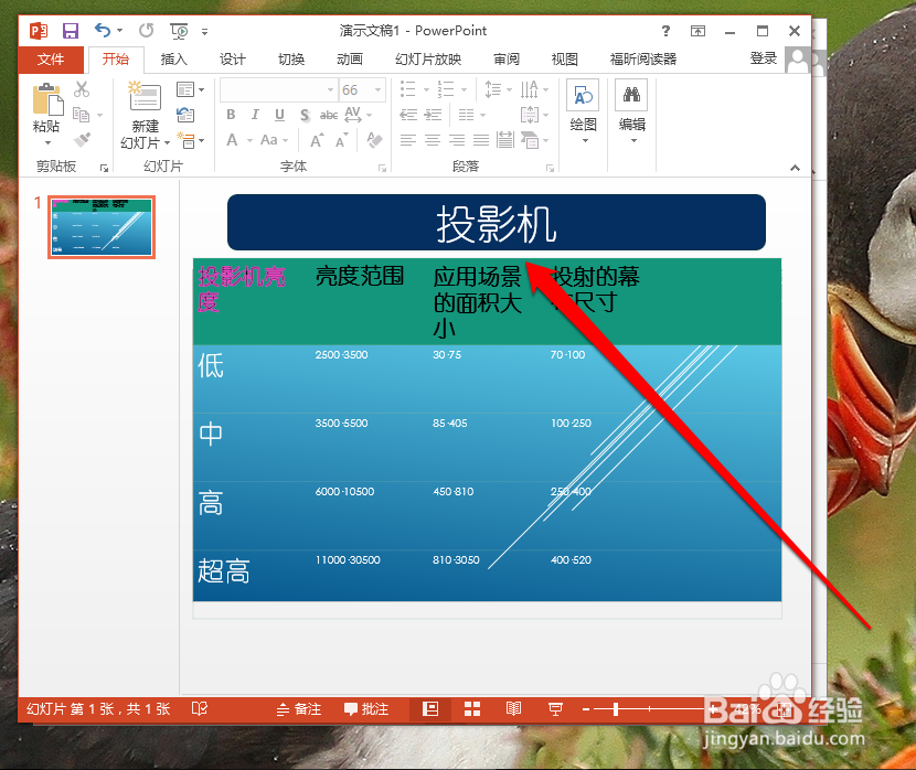 怎样PPT软件设置表格样式