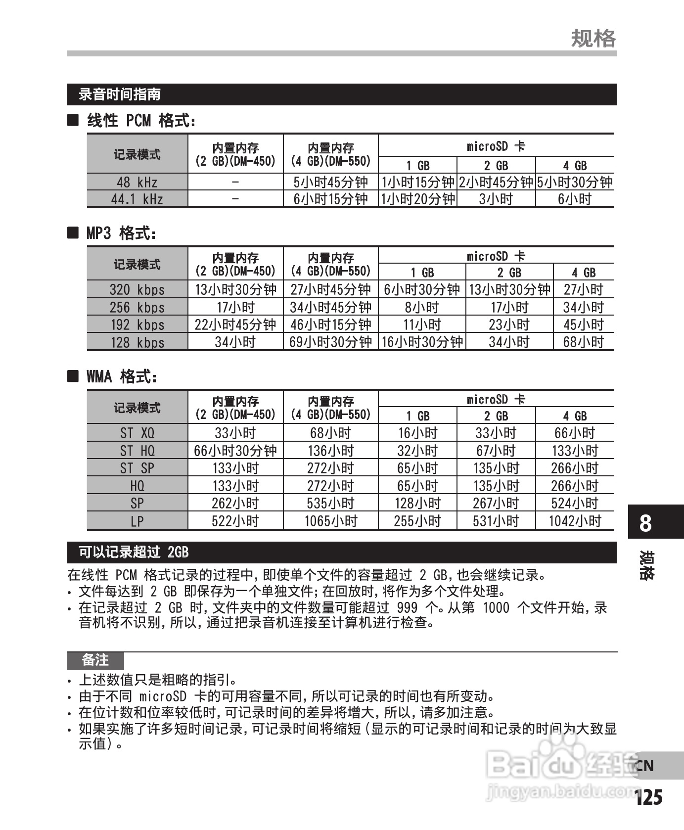 奥林巴斯录音笔DM-450型使用说明书:[13]