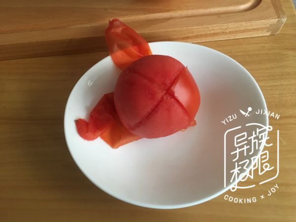 鸡丝西红柿手擀面
