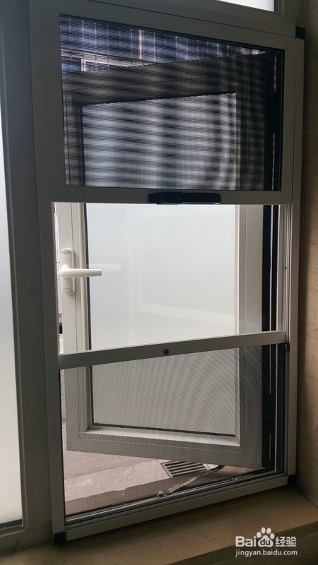 儿童防护纱窗用在高层平开窗上如何弄