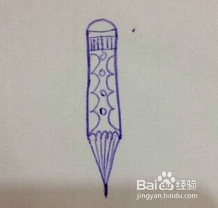 如何画儿童数字创意画—1变铅笔的画法