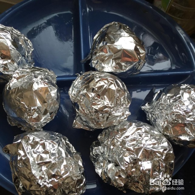 五彩糯米蛋的简单做法