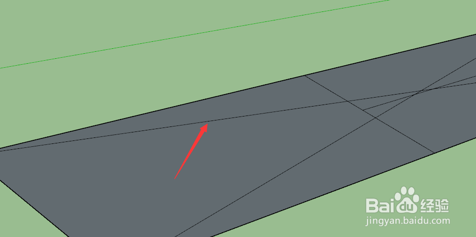 SketchUp 建模怎么删除多余的线条