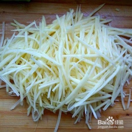 炝拌青椒土豆丝