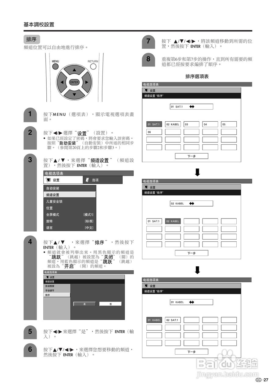 声宝LC-30HV4H型液晶电视机说明书:[3]