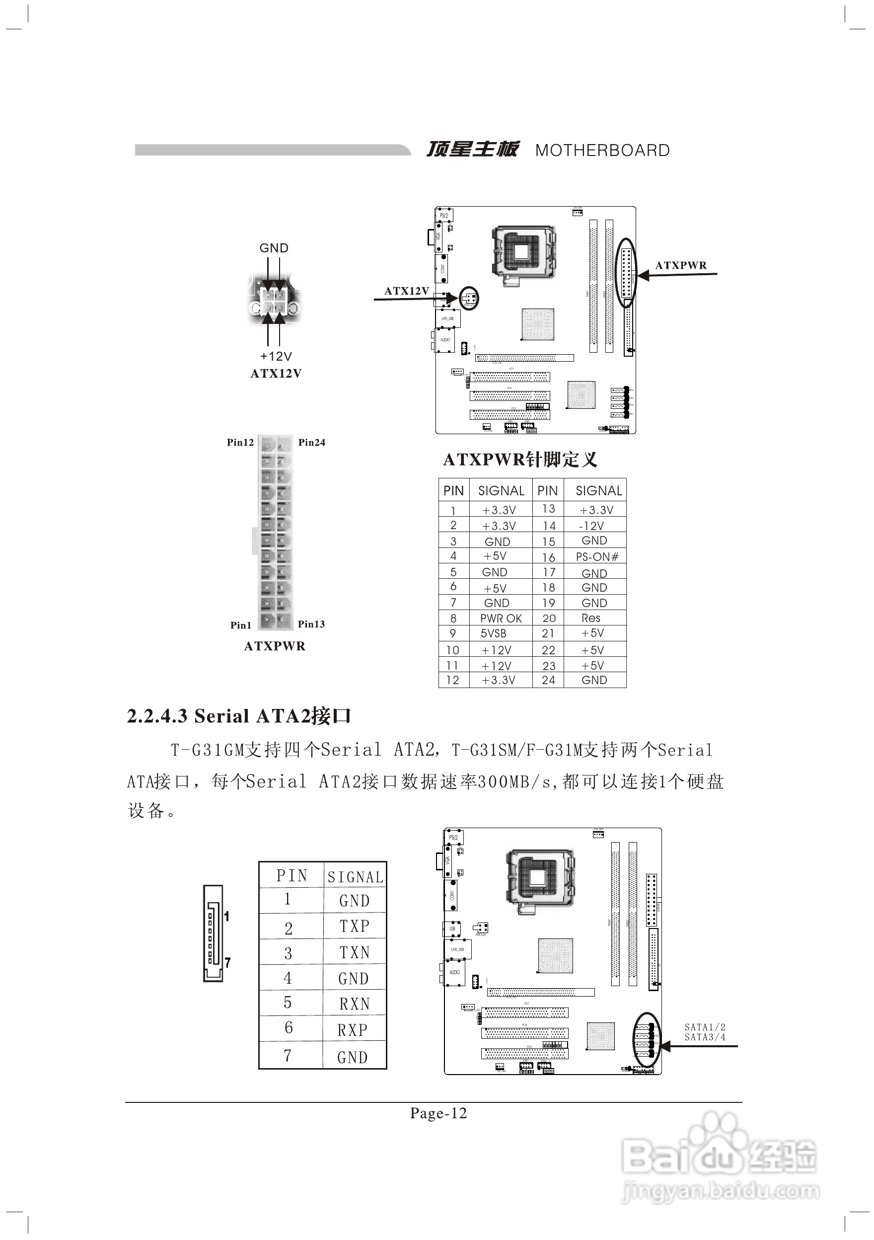 顶星F-G31M型主板说明书:[2]
