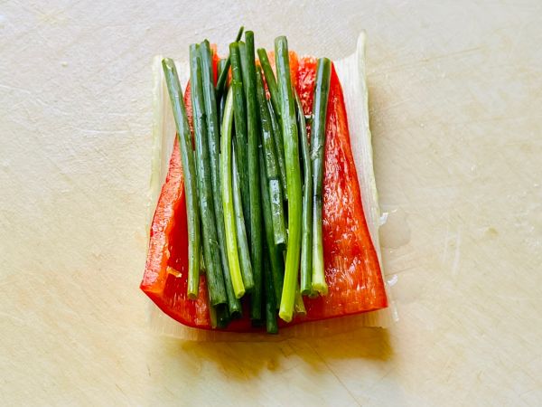 秋葵蛏子水蒸蛋