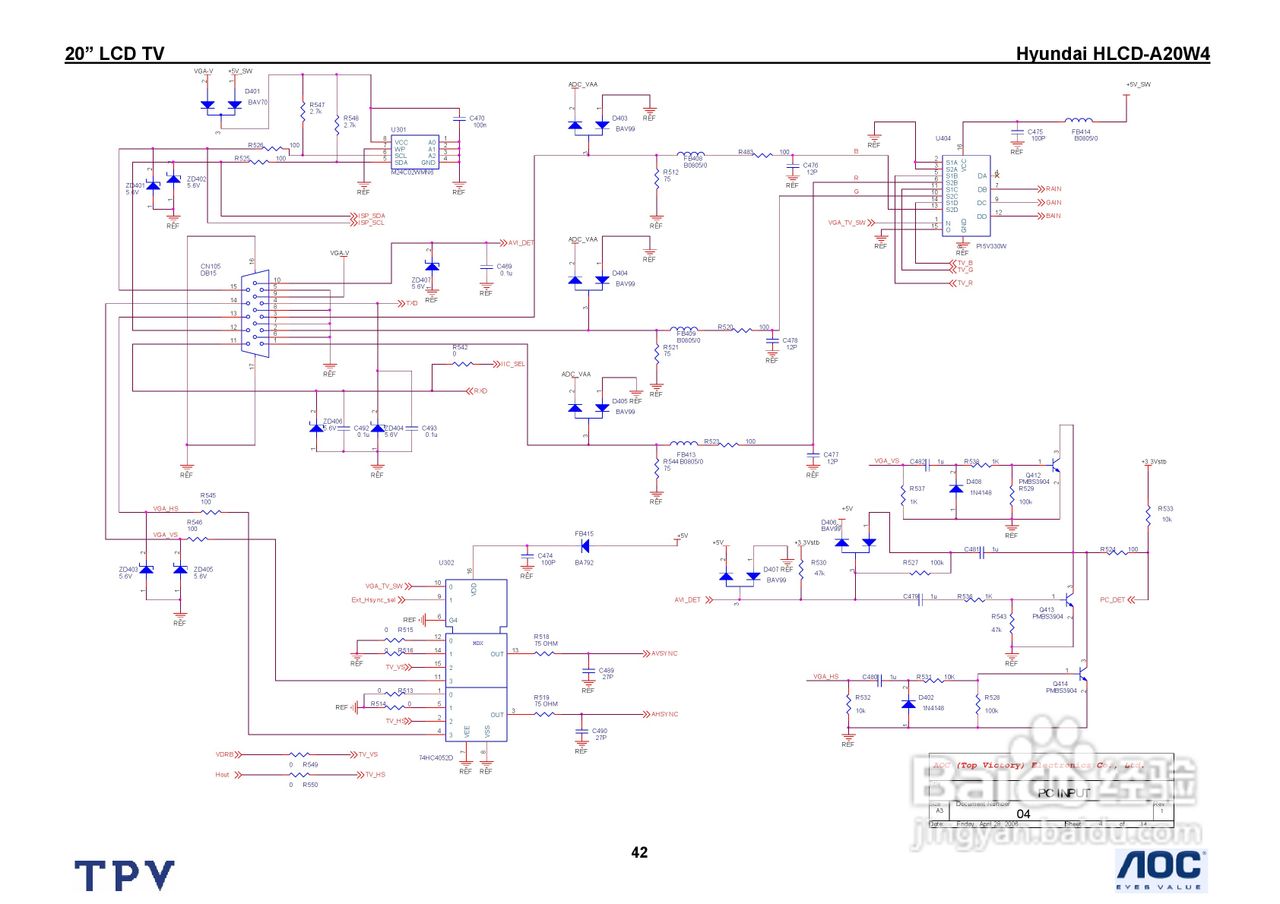 Hyundai HLCD-A20W4电视机说明书:[5]