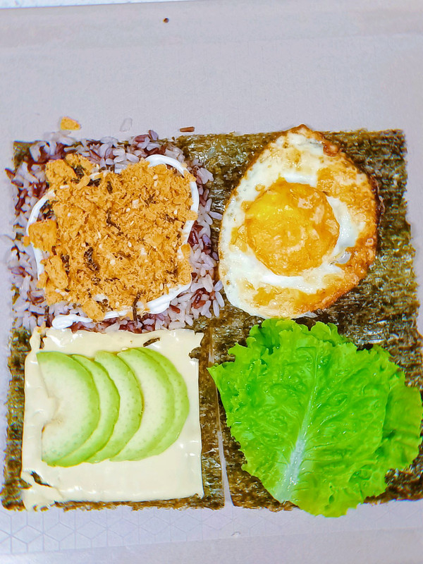 ins折叠紫菜包饭