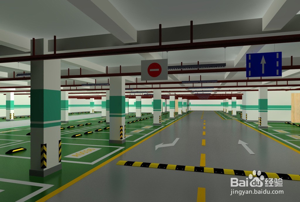 仓库地面划线步骤