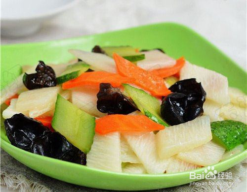 清炒山药片 的简单制作