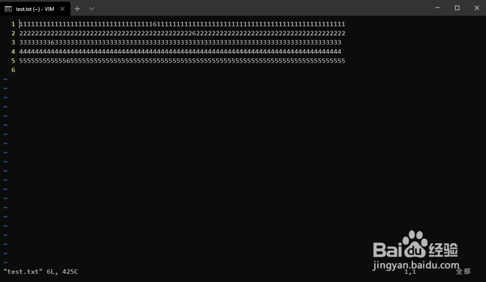 vim基础:复制光标后指定行-nyy