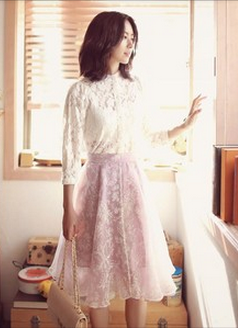 内搭这样穿时尚又可爱