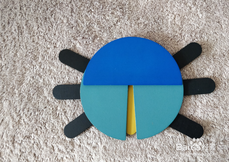 小瓢虫(ladybug)用蒙氏积木怎样拼(方法二)？