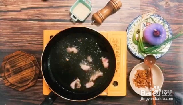 猪油渣拌饭的做法