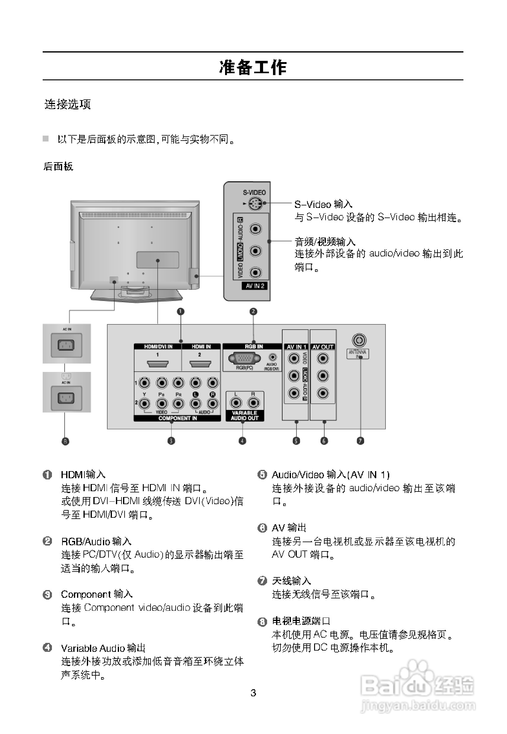 LG 32LB9R液晶彩电使用说明书:[1]