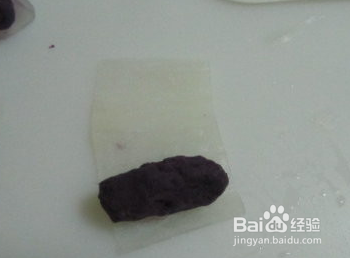 甜品紫薯萝卜卷