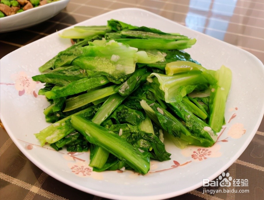 蒜蓉油麦菜的做法