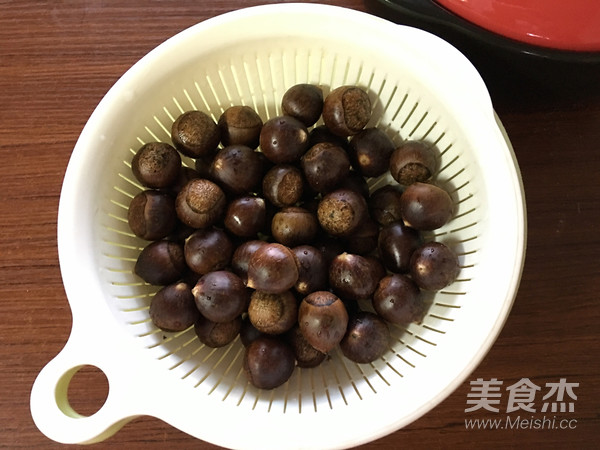 砂锅烤板栗的做法