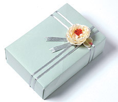 礼物包装方法——基本的倾斜包装方法之厚礼盒