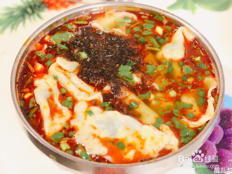 酸汤水饺酸辣鲜香的做法