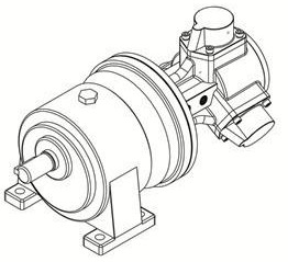 气动减速马达型号