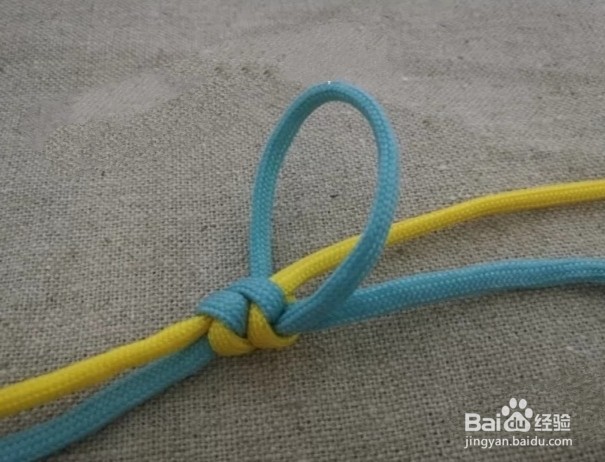 金刚结两个绳怎么编