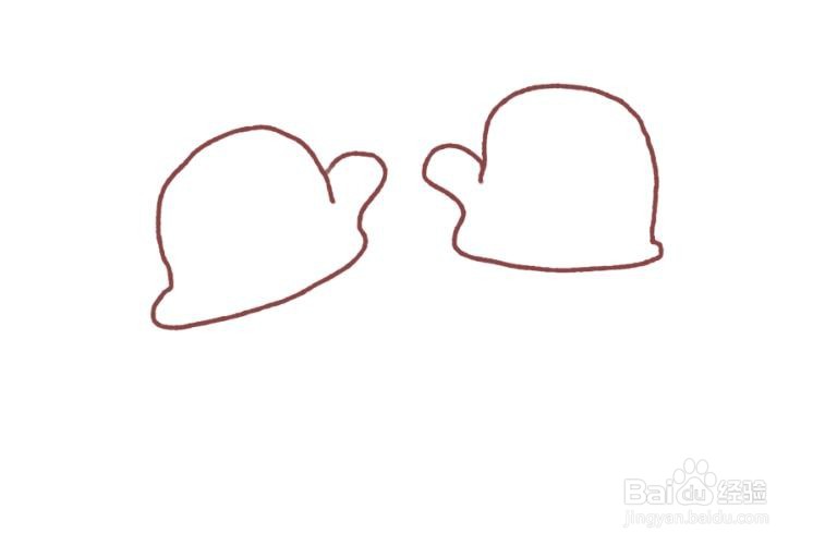 sketchbook怎么画一双手套