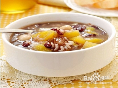 百合红薯粥做法