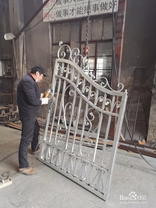 别墅铁艺大门加工经验