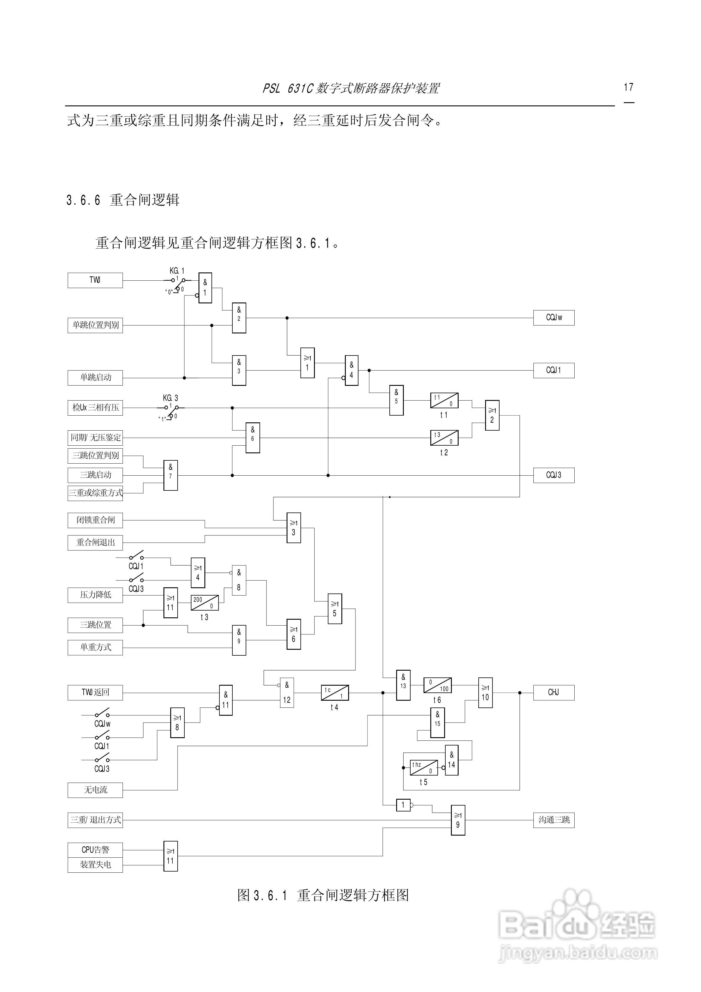 PSL631C断路器保护说明书:[2]