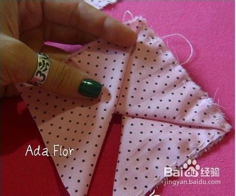 手工制作玫瑰花过程
