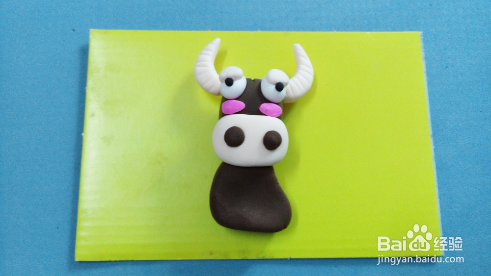 陶泥制作—勤劳的小牛