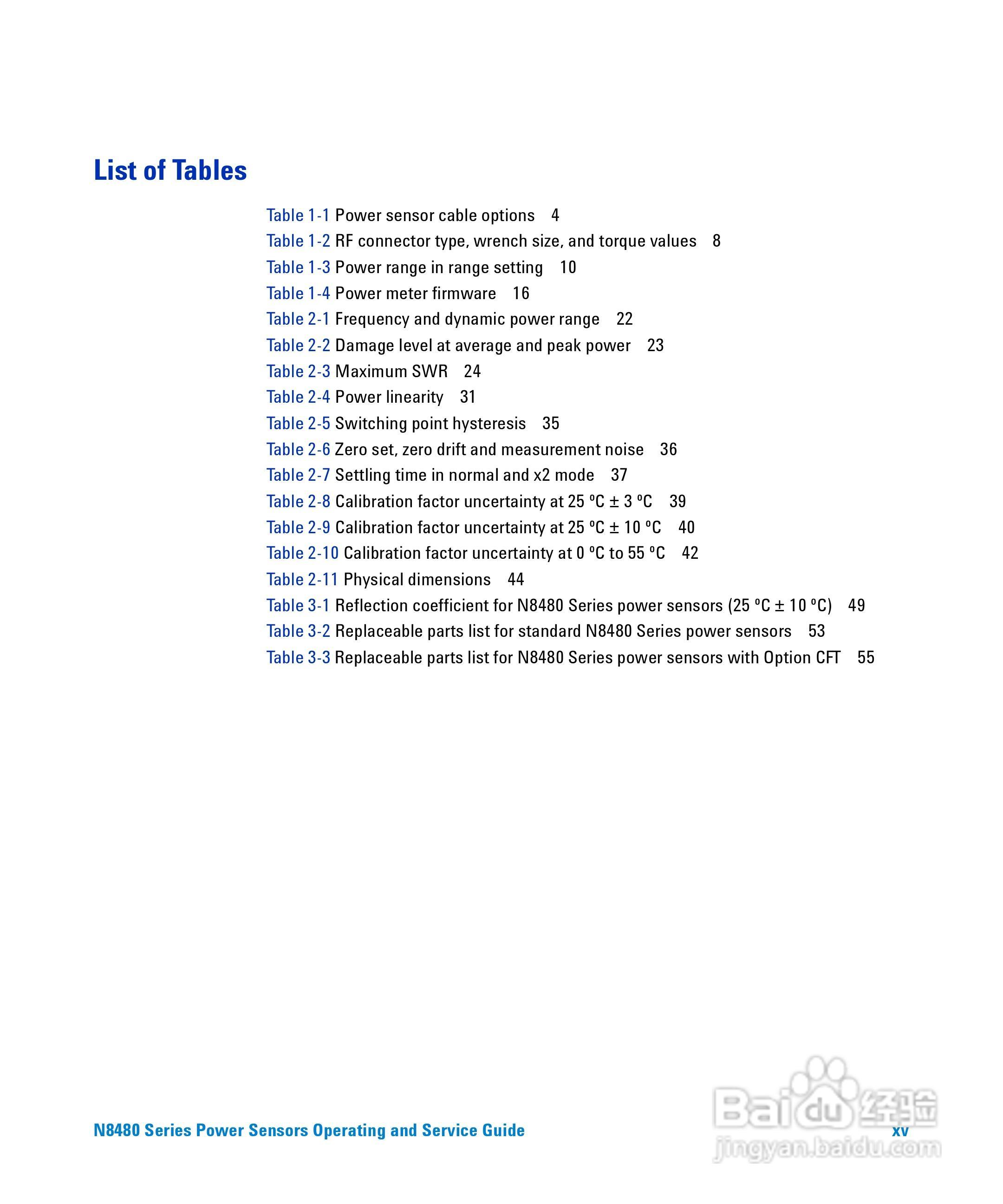 N8481H功率感测器使用手册:[2]