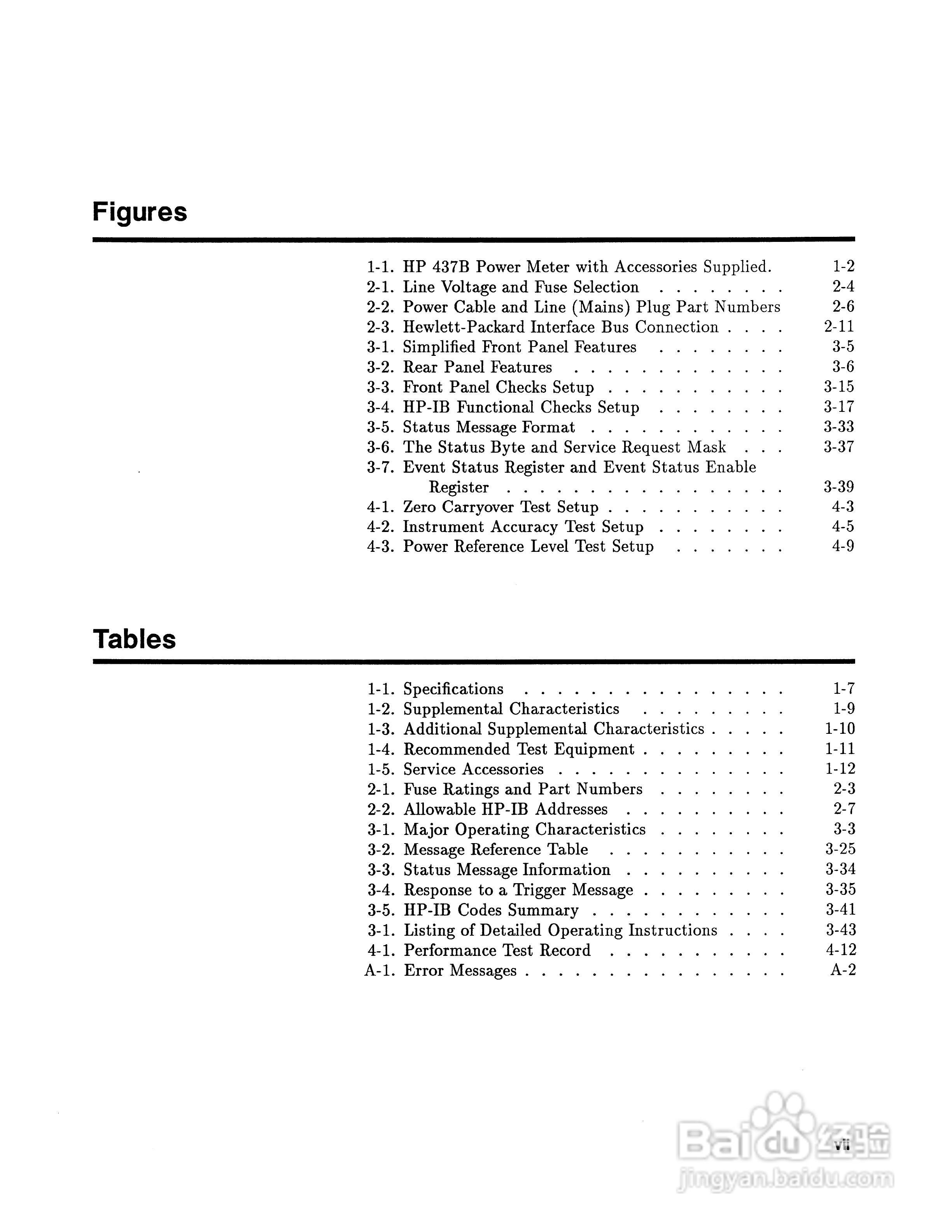 HP-437B功率计说明书:[1]