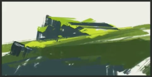 场景原画的不同绘画技法