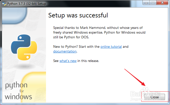 win7下如何安装python3.x?