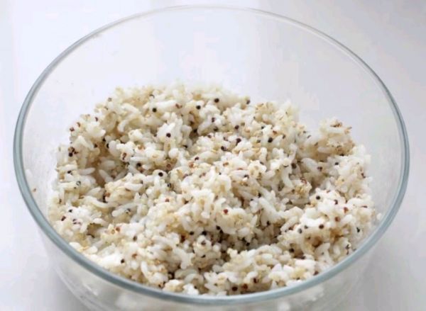 藜麦牛肉蔬菜饭团