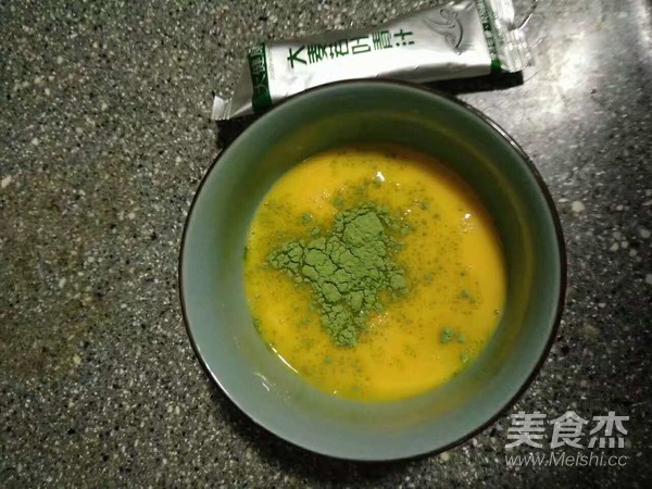 青汁蛋卷的做法
