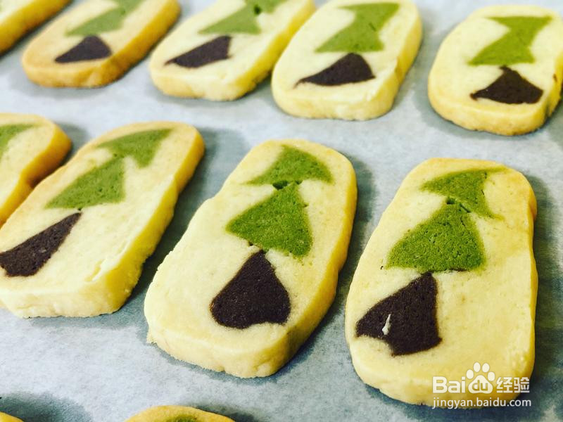 圣诞树曲奇饼干的做法